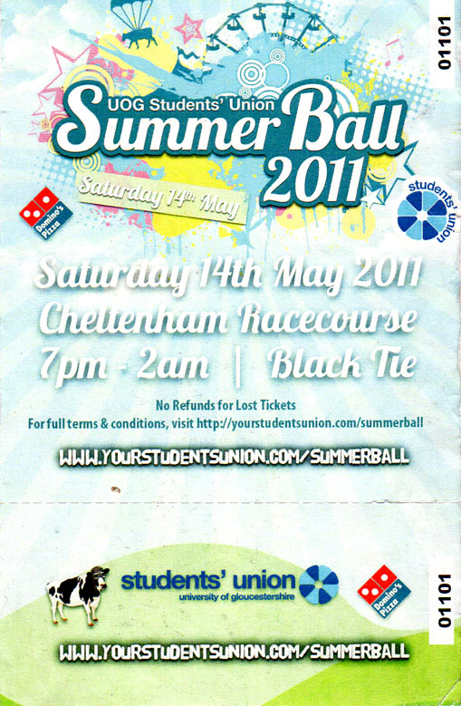 Summer Ball Ticket